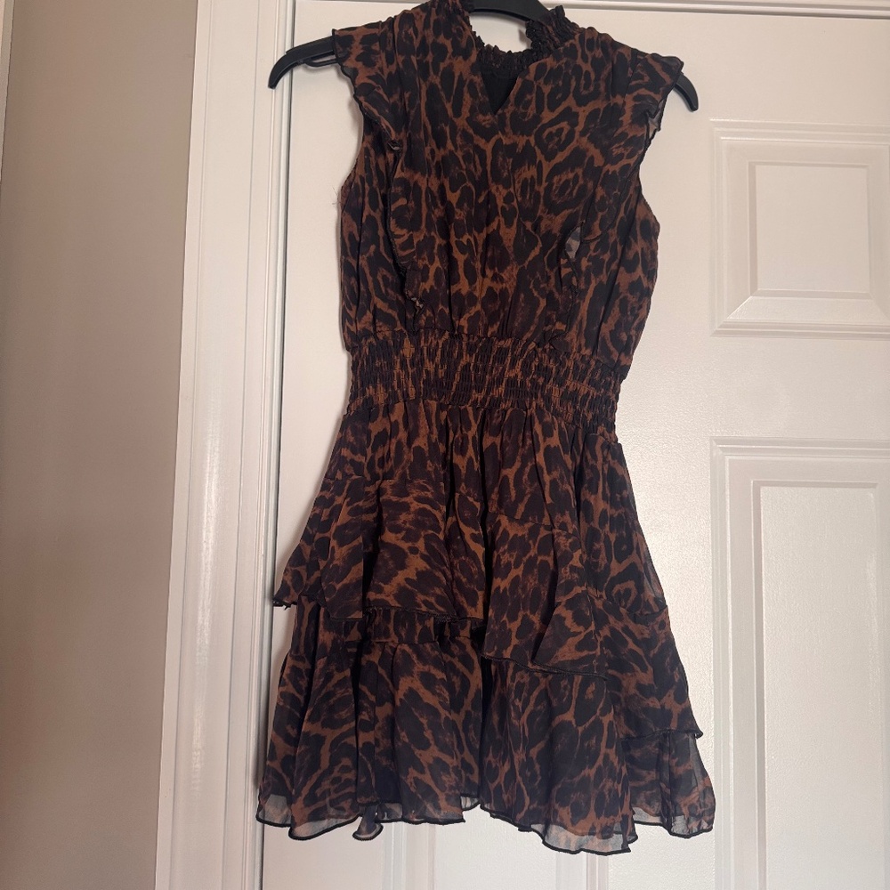 Bloomingdale's animal print dress